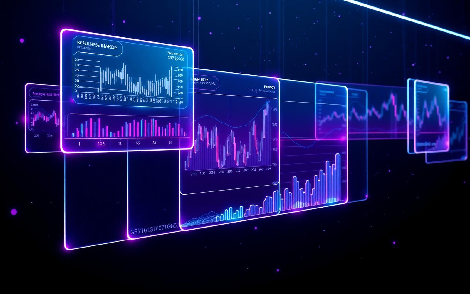 Holografisches Dashboard